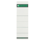 Etiquette dorsale Leitz Large 57x191mm carton gris 10 pièces