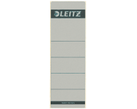 Leitz Large 62x192mm Adhesive Spine Labels Gray 10 Pieces