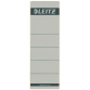 Etiquette dorsale Leitz Large 62x192mm adhésive gris 10 pièces