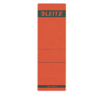 Leitz Spine Label Large/Short 62x192mm Adhesive Red 10 Pieces