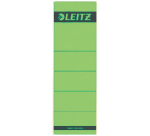 Rugetiket Leitz breed/kort 62x192mm zelfklevend groen 10 stuks