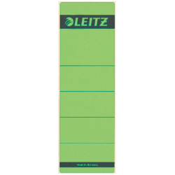 Etiquette dorsale Leitz Large/courte 62x192mm adhésive vert 10 pièces