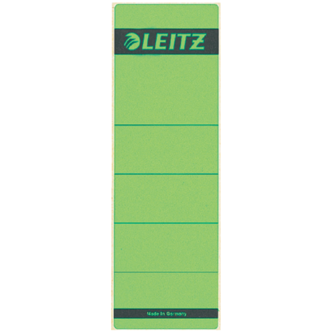 Etiquette dorsale Leitz 62x192mm adhésive large vert