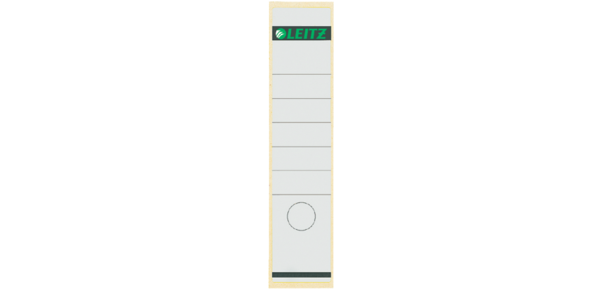 Rückenetikett Leitz Groß/lang 62x285mm selbstklebend weiß 10 Stück