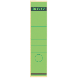 Etiquette dorsale Leitz Large/courte 62x285mm adhésive vert 10 pièces