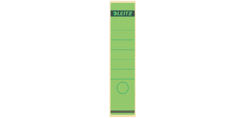 Leitz Rückenschilder Groß/Kurz 62x285mm selbstklebend grün 10 Stück