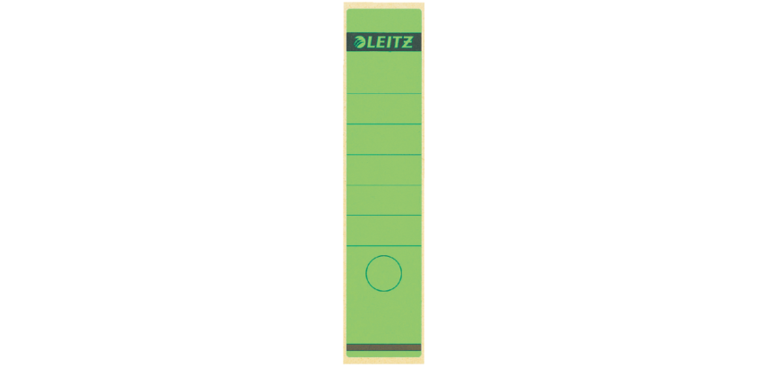 Leitz Rückenschilder Groß/Kurz 62x285mm selbstklebend grün 10 Stück