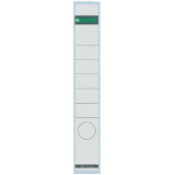 Leitz Small/Long Back Labels 39x285mm Self-Adhesive White 10 Pieces
