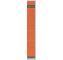 Etiquette dorsale Leitz 39x285mm adhésive étroite/longue rouge