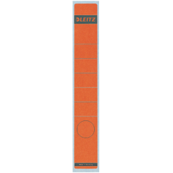 Etiquette dorsale Leitz 39x285mm adhésive étroite/longue rouge