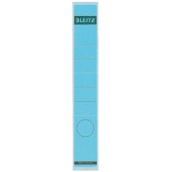 Etiquette dorsale Leitz 39x285mm adhésive étroite/longue bleu