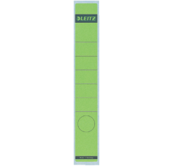 Etiquette dorsale Leitz 39x285mm adhésive étroite/longue vert