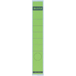 Etiquette dorsale Leitz 39x285mm adhésive étroite/longue vert
