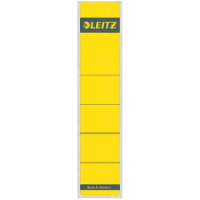 Etiquette dorsale Leitz 39x192mm adhésive étroite jaune