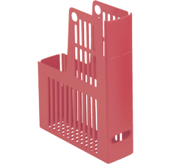 Collecta A4 red magazine holder