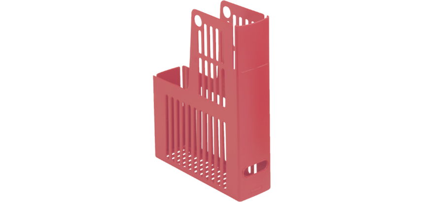Collecta A4 red magazine holder
