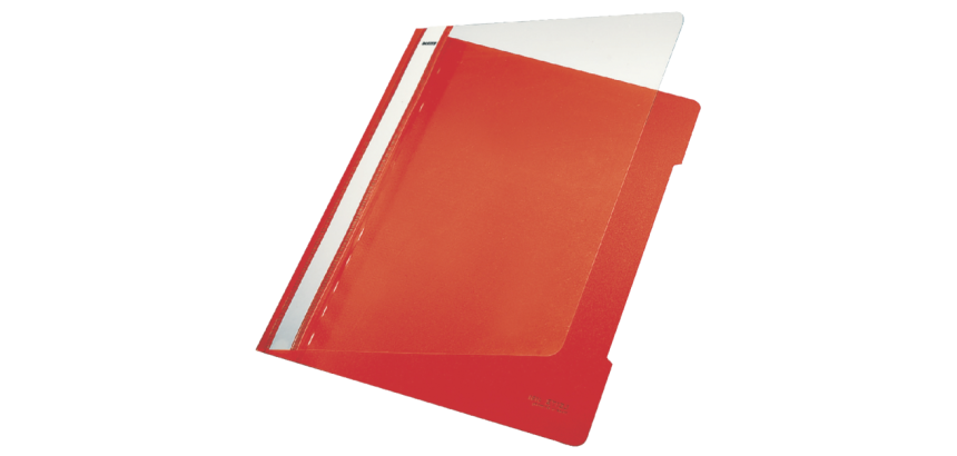 Chemise à lamelle Leitz Standard A4 PP recyclé rouge