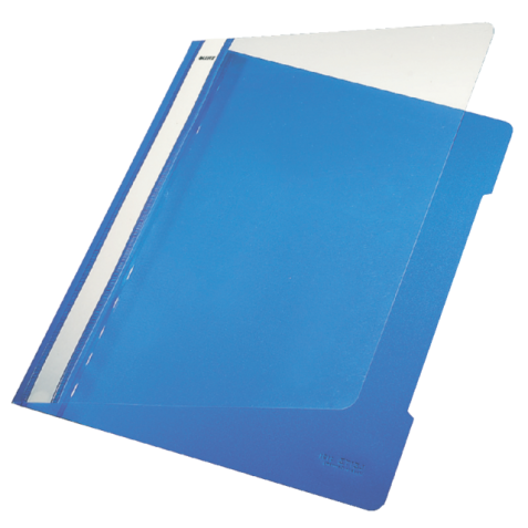 Snelhechter Leitz Standaard A4 gerecycled PP blauw