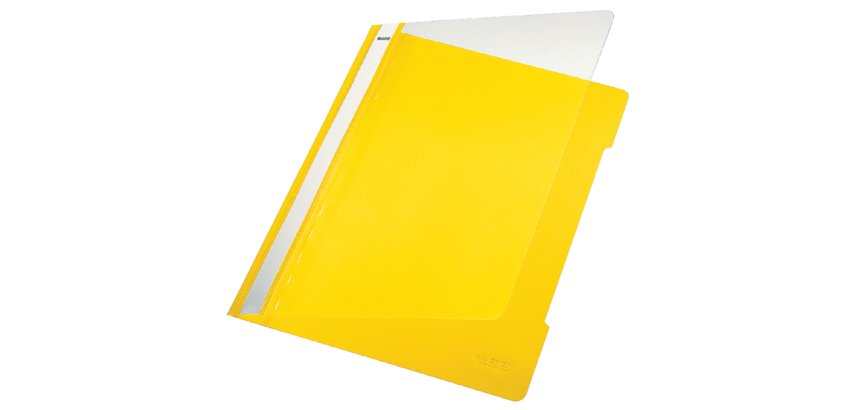 Leitz Standard A4 PP Recycled Yellow Lamella Folder
