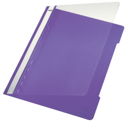 Chemise à lamelle Leitz Standard A4 PP ecyclé violet