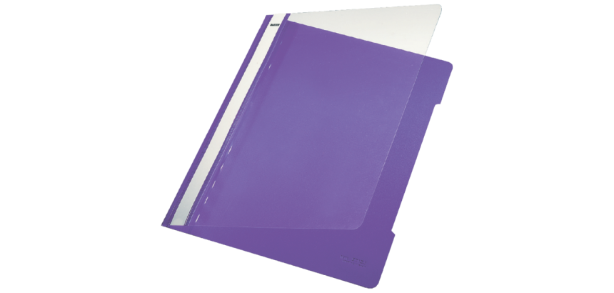 Chemise à lamelle Leitz Standard A4 PP ecyclé violet