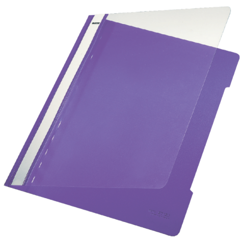 Snelhechter Leitz Standaard A4 gerecycled PP violet