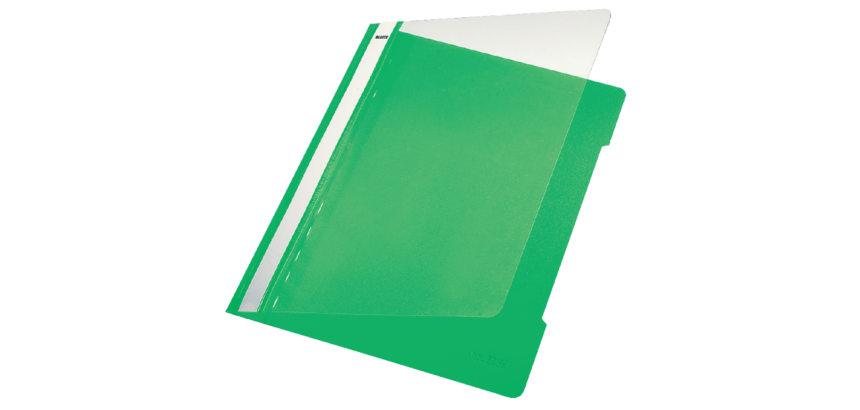 Snelhechter Leitz Standaard A4 gerecycled PP lichtgroen