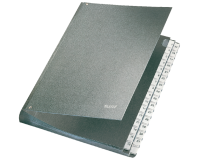 Bureaumap Leitz 1-31 270x354x345mm hardboard zwart