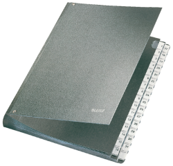 Bureaumap Leitz 1-31 270x354x345mm hardboard zwart