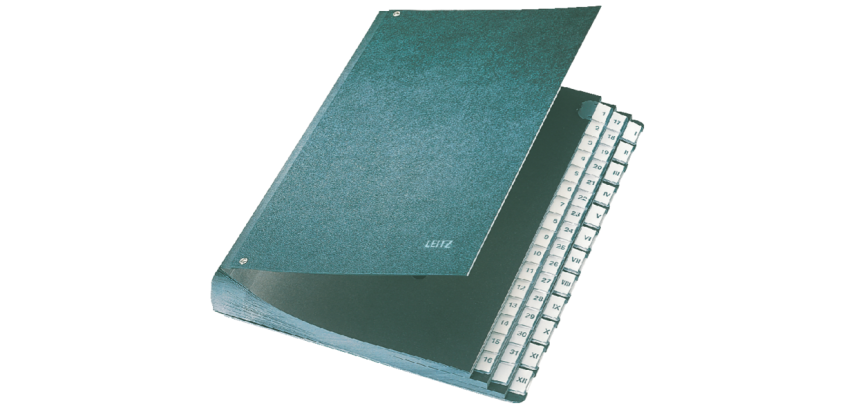 Leitz Sortiermappe 5825 1-31 I-XII schwarz