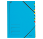 Leitz sorter 7 blue cardboard dividers