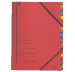 De_leitz trieur de bureau rouge