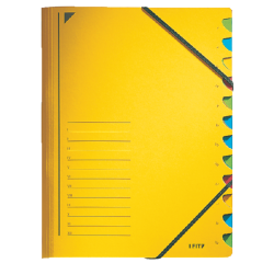 EN_LEITZ TRIEUR DE BUREAU JAUNE