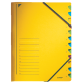 Trieur Leitz 12 intercalaires carton jaune