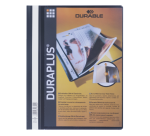 Chemise à lamelle Durable Duraplus A4 noir