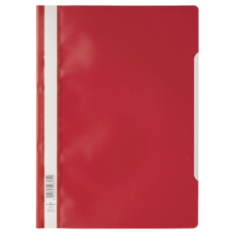 Snelhechter Durable A4 PP rood