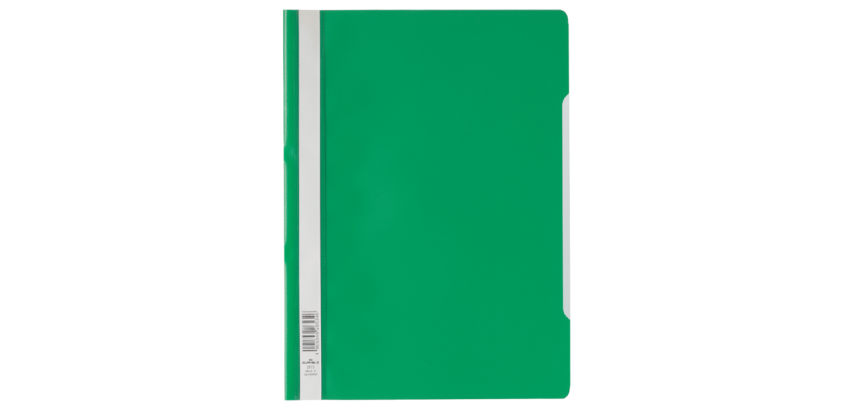Chemise à lamelle Durable A4 PP vert