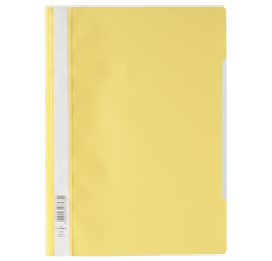 Chemise à lamelle Durable A4 PP jaune