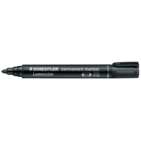 Viltstift Staedtler 352 rond zwart 2mm