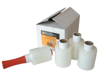 Film d’emballage CleverPack 100mmx250m 20mic + dérouleur transparent 6 rouleaux