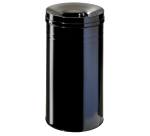 Fire-resistant Durable wastepaper basket 3326-01 30 liters black
