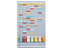 Planning semainier Djois 20 encoches gris