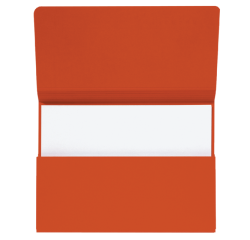 Pocketmap Secolor folio 100% gerecycled karton 250gr rood