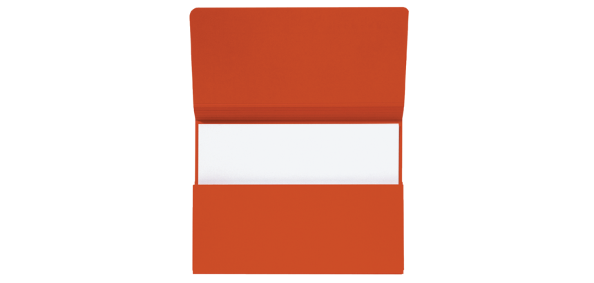 Pocketmap Secolor folio 100% gerecycled karton 250gr rood