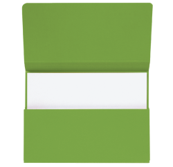 Pocketmap Secolor folio 100% gerecycled karton 250gr groen