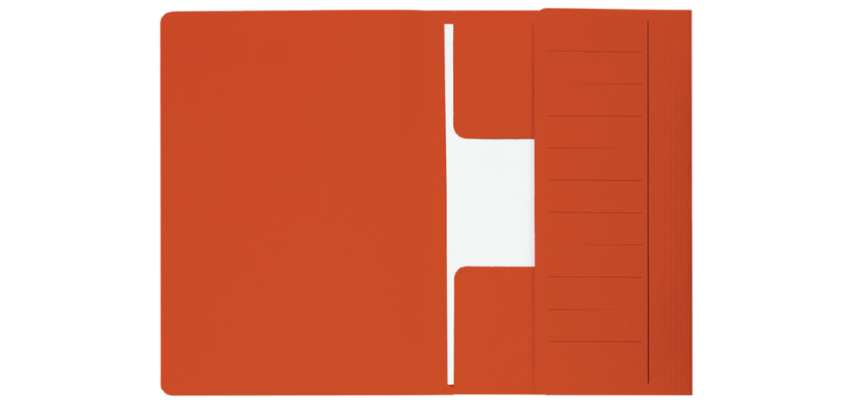 Djois Seculor Mammut-Mappe 3 Klappen recycelt 250g 360x250mm rot 50 Stück