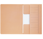 Chemise Djois Secolor Mammouth folio 3 rabats recyclé 250g chamois 10 pièces