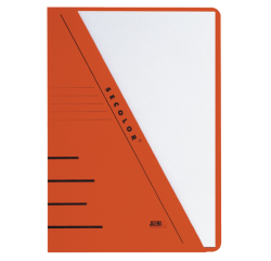 Chemise triangulaire Djois Secolor A4 recyclé 250g rouge