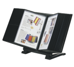 Infomanager Djois Flex-O-Frame basis met 10-tassen antraciet/zwart