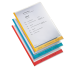 Leitz Premium A4 PP Sleeve Model L 0.15mm Color-Edged Transparent 6 Pieces